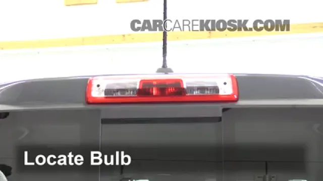 2016 GMC Canyon SLT 3.6L V6 Crew Cab Pickup Lights Center Brake Light (replace bulb)